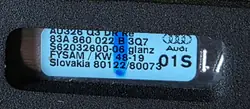Audi Q3 II dakdragers OEM 83A860021B/022B Paar