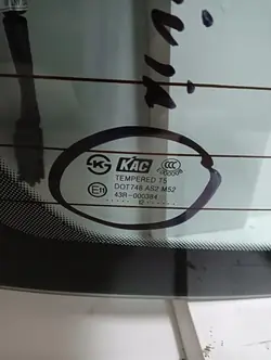 Vitre Arrière OEM 3024B pour Chevrolet Captiva (2006-2018)