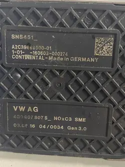 NOx-Sensor AUDI A6 C7 A7 C7 4G0907807S