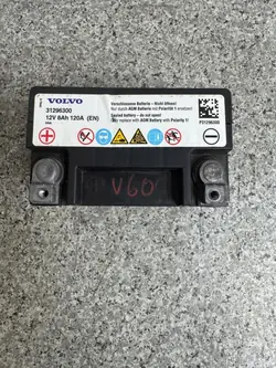 Batterie auxiliaire Volvo 31296300 8Ah Start-Stop