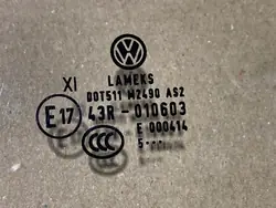 SZYBA LEWY PRZÓD VW PASSAT B8 PODWÓJNA - Vitre OE Usagée