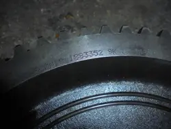 Roue d'engrenage Scania OEM 1883352 - État utilisé