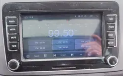 Rádio Navegação OEM NAVI para VW Tiguan I 5N (07-11)