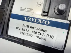 Batería Volvo akumulator 95 - 95Ah Pieza original
