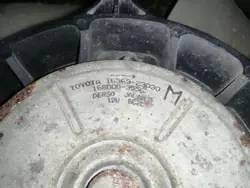 Framre rem OEM 1636323030 för Toyota Previa 2.0L Diesel