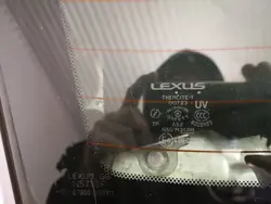 Vitre arrière Lexus IS 220D/250/350 OEM FRC20961