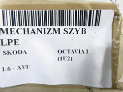 Lève-vitre avant gauche Skoda Octavia I (1U2) OEM 1U1837401H