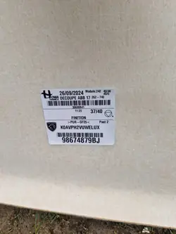 Plafonnier Fiat Scudo III OEM 98674879BJ - Occasion
