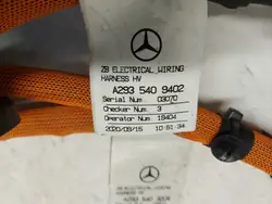 Mercedes EQC 400 Jännitekaapeli OEM A2935409402