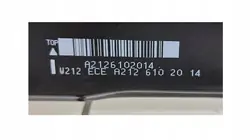 Heckstoßstangenverstärkung Mercedes W212 A2126102014 LLU