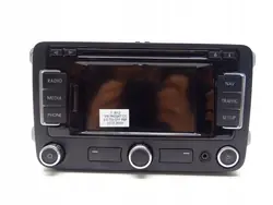 Gebrauchtes Radio CD Navi OEM 3C0035279M für VW Passat CC