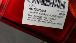 Feu arrière gauche Renault Kangoo Lift 03-08