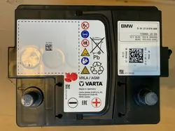Batería BMW OEM 9878488 AGM 50Ah 570A Usada