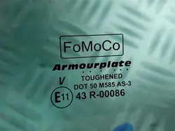 Vitre porte arrière droite Ford OE EB3B-2625712-AA