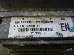 Contrôleur de pompe ABS 18043891 Chevrolet Aveo
