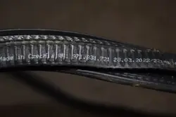 OEM 971831721 5555555 framdörrtätning vänster Porsche Panamera