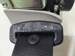 Mercedes W219 säkerhetsbälte OEM A2198602085 - Höger bak