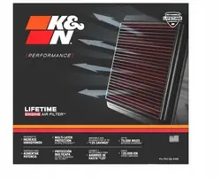 K&N 33-2293 Luftfilter: Hohe Leistung, waschbar