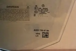 Vidro Porta Dianteira Esquerda OEM A2237204700 Mercedes S-Class