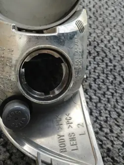 Vänster Halogenlampa Skoda Octavia II OEM 1Z0941699Z