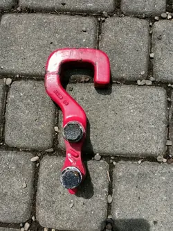 Oikea hinauskoukku Jeep Gladiator OEM K68334733AA
