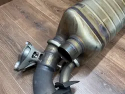 Silenciador Porsche 911 Turbo S 992 OEM 992251057D
