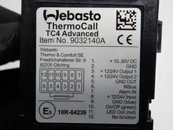 Módulo de control Webasto 9032140A Alfa Romeo Stelvio 18
