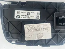 Panneau climatisation Jeep Compass II OEM 00609281330