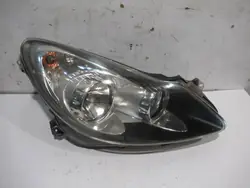 Faros delanteros derecho oscuro Opel Corsa D