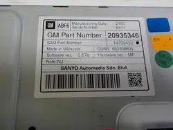 Pantalla de navegación OEM 20935346 para Opel Insignia