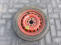 Ruota di scorta in acciaio Fiat Lancia 135/70 R13 4.50BX13H ET33