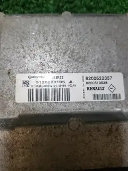 Moottoritietokone OEM 8200522357 Renault Clio 3:lle