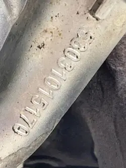Begagnad turbo OEM 53039700394 för Ford 2.0L Diesel
