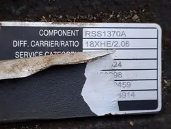 MS18XHE 2.06 Differentieelhouder voor Renault Gama T