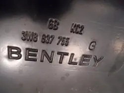 Chapa de puerta izquierda OEM 3W8837755 Bentley GT/GTC