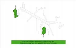 Support de phare côté droit Volvo XC60 31391624