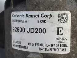 Airconditioningcompressor Nissan Qashqai 2.0 16V 92600JD200