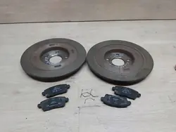 Jeu disques et plaquettes frein arrière OEM 204006455AA