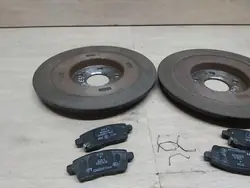 Jeu disques et plaquettes frein arrière OEM 204006455AA