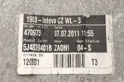 Lève-vitre arrière gauche SKODA FABIA II 5J4839401B