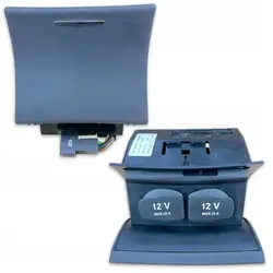 OEM A2218200009 Cinzeiro Traseiro Consola Preto Mercedes