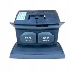 OEM A2218200009 Taka-Ashtray Konsoli Musta Mercedes