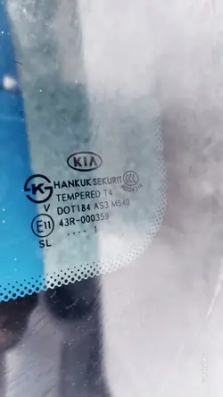 Vidro de teto panorâmico KIA SPORTAGE III OEM