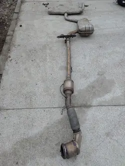 VW Beetle 16 Pakoputki Katalysaattori Täydellinen 1.8