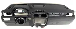 Consola Salpicadero BMW X1 F48 X2 F39 Costura Amarilla