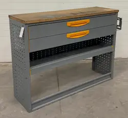 StoreVan OEM Service Bench with Folding Vise Base