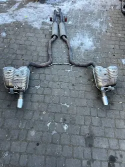 YQP3634 Uitlaatdemper voor Audi A6 S6 C6 3.0 TFSI