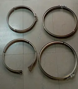 DPF-Filter-Schelle OEM 12-04-ME-150-HT für Mercedes Actros
