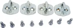 TX284 Cerraduras de Puerta para Renault Koleos II - 4 Piezas