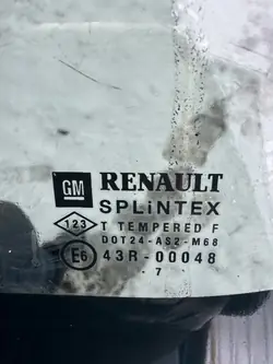 Seitenscheibe OEM SZYBA BOCZNA für Renault Trafic II